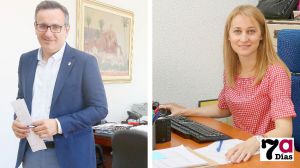 El nuevo delegado y la futura alcaldesa, listos para sus nuevos cargos