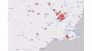 Los casos positivos de Covid19 se mantienen en 10 en Alhama