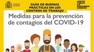 Guía de buenas prácticas en el trabajo frente al Covid 19