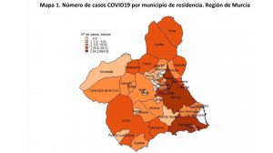 Librilla se mantiene con menos de cinco casos de Covid19