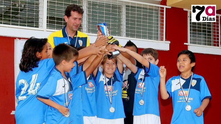 Jugadores prebenjamines, tras el campeonato disputado este fin de semana