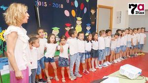 FOTOS Los mayores de Infantil del P. España muestran lo aprendido