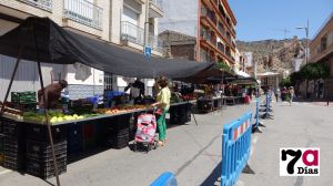 El mercado semanal de Alhama se adelanta a este lunes 8 de junio