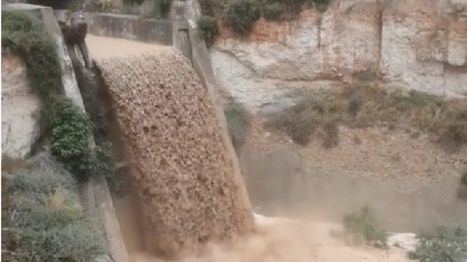 FOTOS Cortados varios caminos en Librilla y Sangonera por la lluvia