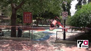 VÍDEO/FOTOS Parques y jardines inician su desescalada