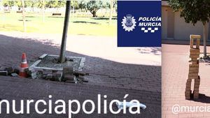 FOTOS El ruego de la Policía Local de Murcia a los padres