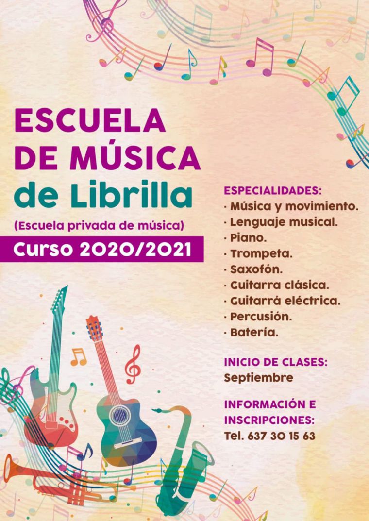 La Escuela de Música de Librilla prepara su 'vuelta al cole'