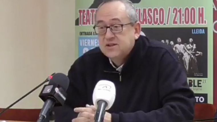 José María Cánovas y la concejala de Cultura, Alicia Martínez.