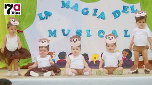 FOTOS Éxitos musicales de toda la vida, en el fin de curso del G. Fuertes