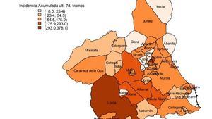 Alhama ya supera el medio centenar de casos en una semana