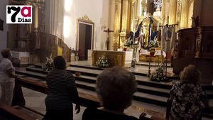 FOTOS Emotiva misa a la Virgen de los Dolores en San Lázaro