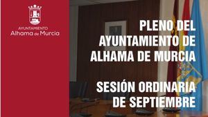 El pleno de Alhama reinicia el curso, marcado por el Covid19