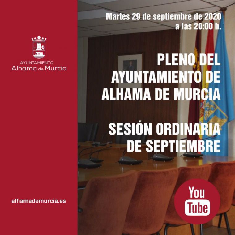 El pleno de Alhama reinicia el curso, marcado por el Covid19