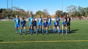 FOTOS Las azulonas Nazaret S. y Lineth C. golean en Elche (1-6)