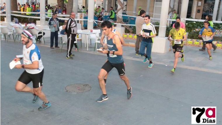 Imagen de la carrera sprint celebrada en el centro de Alhama.