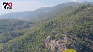 Localizados tres senderistas perdidos en Sierra Espuña