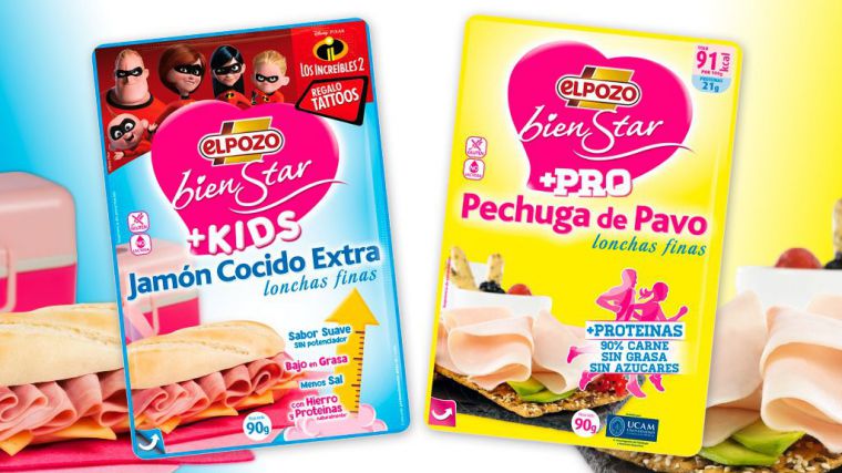 ElPozo lanza nuevos productos BienStar para niños y deportistas