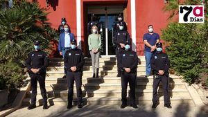 V/F El Ayuntamiento da la bienvenida a cuatro policías locales