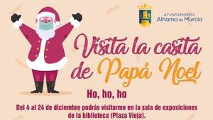 VÍD. Papá Noel recibirá a los niños de Alhama en Plaza Vieja