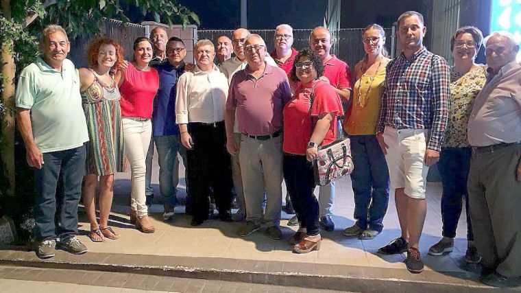 El PSOE de Alhama, en la elección de la Ejecutiva de Librilla
