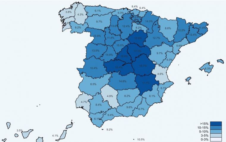 Un 5,5% de los murcianos ha superado el Covid19