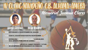 CB Alhama organiza el Clinic navideño on line