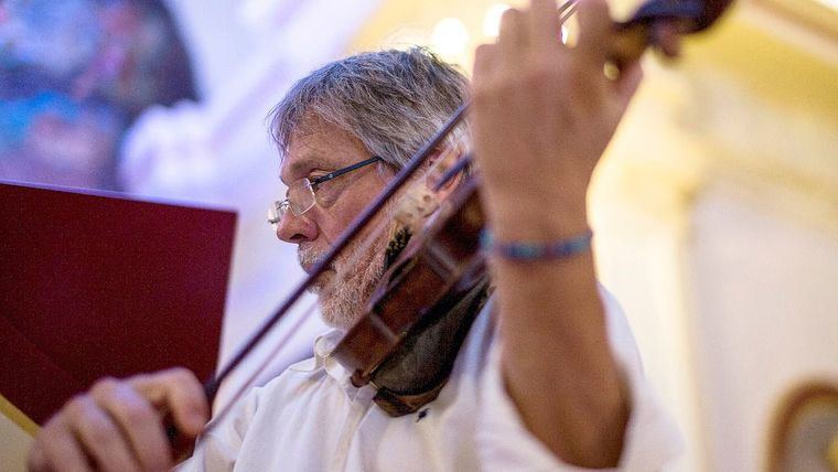 Manfredo Kraemer en su concierto en ECOS Festival 2017