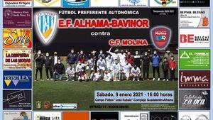 La EF Alhama se enfrenta este sábado contra el CF Molina