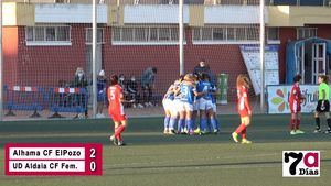 VÍD. Valiosa victoria del Alhama CF ElPozo en el J.Kubala (2-0)