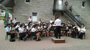 La Agrupación Musical, en la fábrica-museo de Cerveza Rothaus