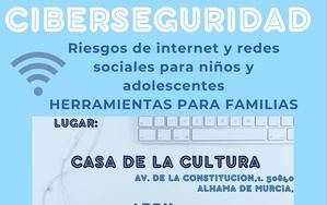 Nueva charla sobre los riesgos de las redes sociales y los hijos