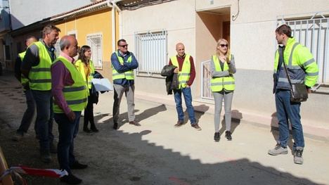 FOT. Las obras en la calle Cervantes transformarán la zona