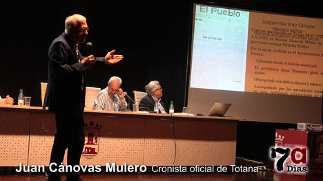 El cronista de Totana anima a conocer y valorar el pasado, como la Guerra de África