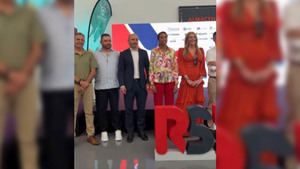 Rosa Sánchez: "Abrirá en Alhama la primera planta de reciclaje de paneles fotovoltaicos"
