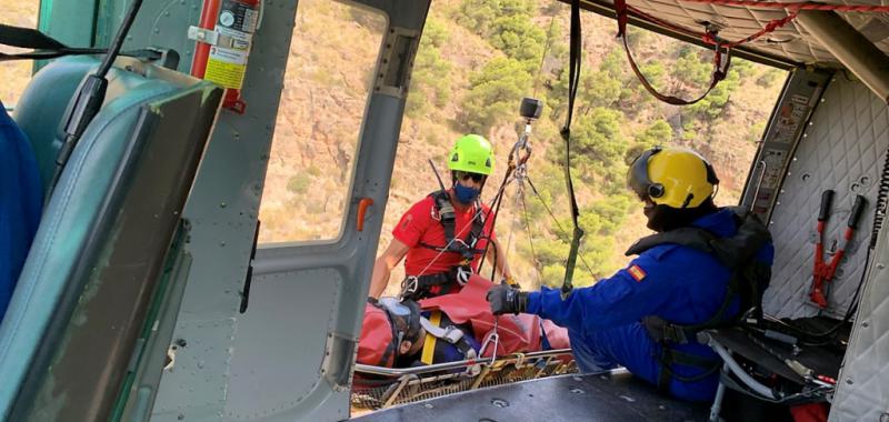 Rescate en Sierra Espuña