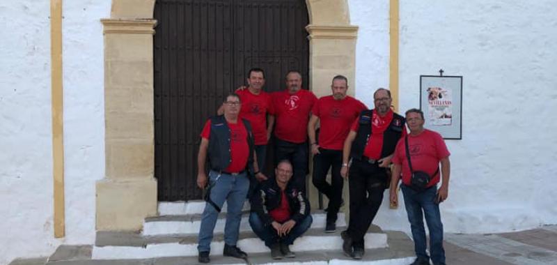 Miembros de Moto Club Custom de Alhama parten en peregrinación | Siete Días  Alhama