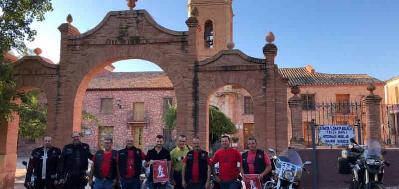 Miembros de Moto Club Custom de Alhama parten en peregrinación | Siete Días  Alhama