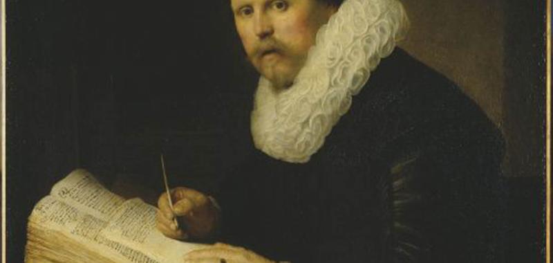 Retrato de un estudioso o Escritor de estudio (1631) Rembrandt