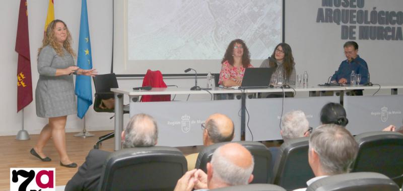 Presentación de las excavaciones en el Museo Arqueológico de Murcia